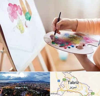 آموزشگاه نقاشی اکریلیک در تبریز