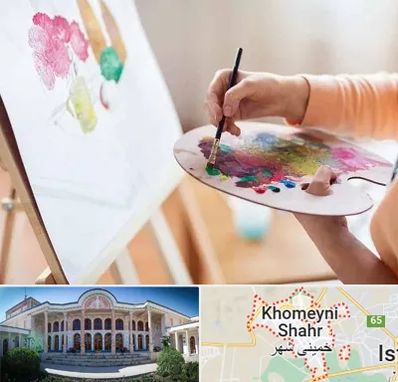 آموزشگاه نقاشی اکریلیک در خمینی شهر