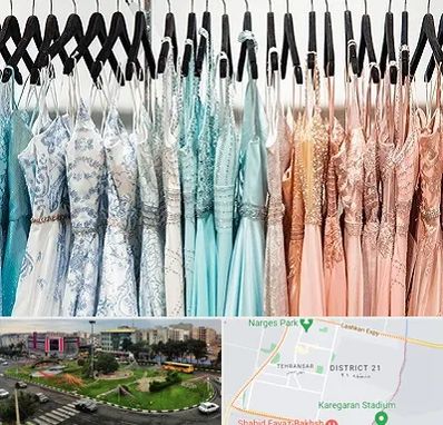 فروشگاه لباس مجلسی دخترانه در تهرانسر 