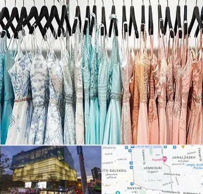 فروشگاه لباس مجلسی دخترانه در جمهوری 