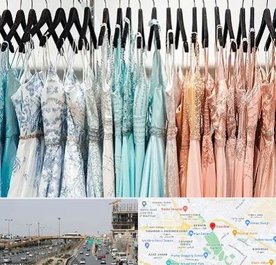 فروشگاه لباس مجلسی دخترانه در بلوار توس مشهد