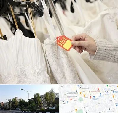 فروشگاه لباس مجلسی زنانه در میدان کاج