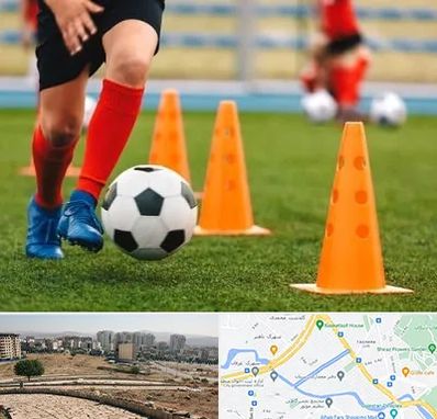 آموزشگاه فوتبال در کوی وحدت شیراز