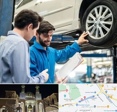 امداد خودرو در زرگری شیراز