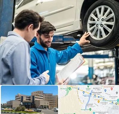 امداد خودرو در صیاد شیرازی مشهد