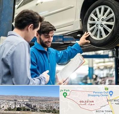 امداد خودرو در شهرک گلستان شیراز