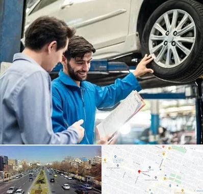 امداد خودرو در بلوار معلم مشهد