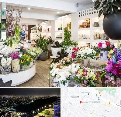 گل فروشی در هفت تیر مشهد