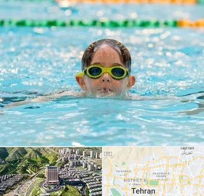 مربی شنا در شمال تهران