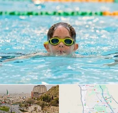 مربی شنا در فرهنگ شهر شیراز