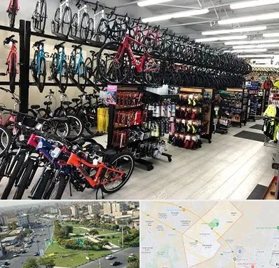 فروشگاه دوچرخه در کمال شهر کرج