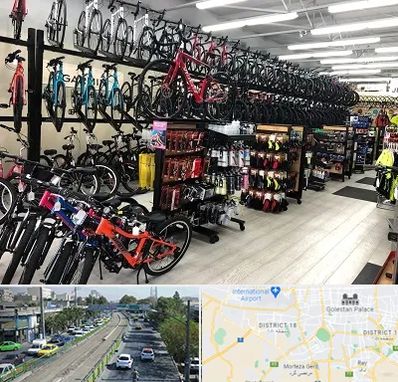فروشگاه دوچرخه در جنوب تهران 