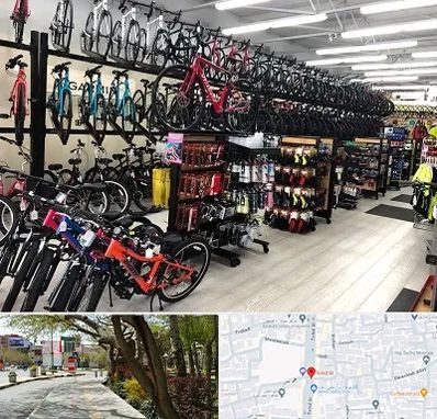 فروشگاه دوچرخه در خیابان توحید اصفهان