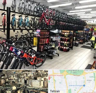 فروشگاه دوچرخه در مرزداران 