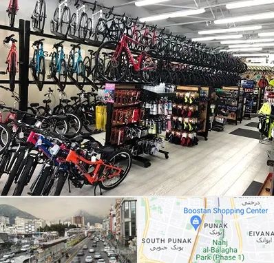 فروشگاه دوچرخه در پونک 