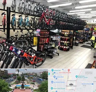 فروشگاه دوچرخه در بهارستان 