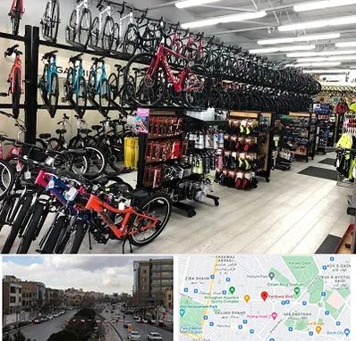 فروشگاه دوچرخه در بلوار فردوسی مشهد