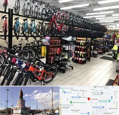 فروشگاه دوچرخه در کارگر جنوبی