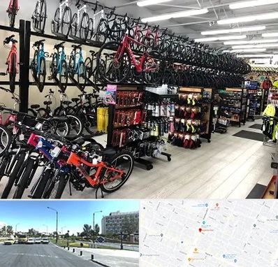 فروشگاه دوچرخه در بلوار کلاهدوز مشهد