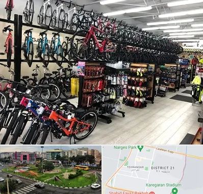 فروشگاه دوچرخه در تهرانسر 