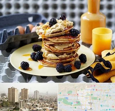 صبحانه در منطقه 5 تهران