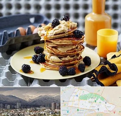 صبحانه در منطقه 4 تهران