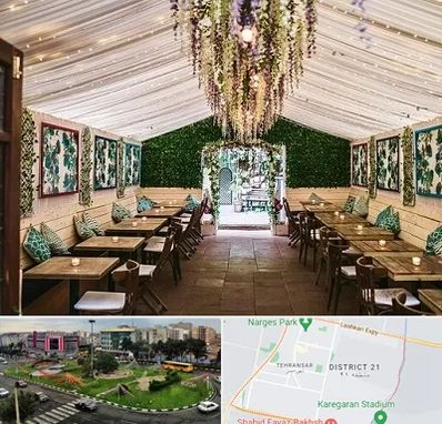باغ رستوران برای تولد در تهرانسر 