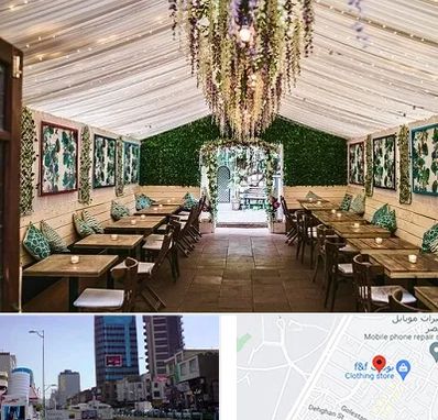 باغ رستوران برای تولد در چهارراه طالقانی کرج