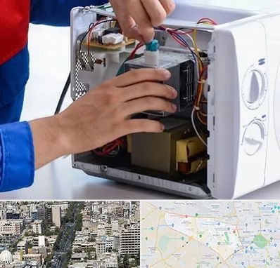 تعمیر مایکروفر در منطقه 18 تهران
