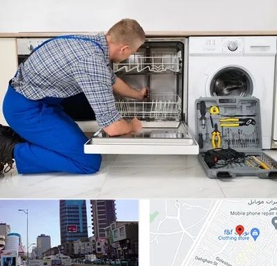 نصاب ماشین ظرفشویی در چهارراه طالقانی کرج