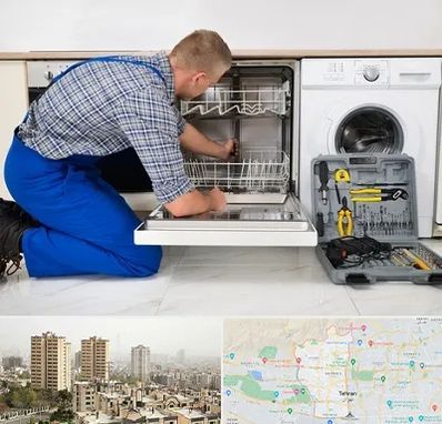 نصاب ماشین ظرفشویی در منطقه 5 تهران