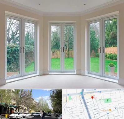 درب UPVC در کوی فیروز تبریز