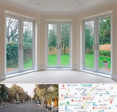 درب UPVC در شریعتی 