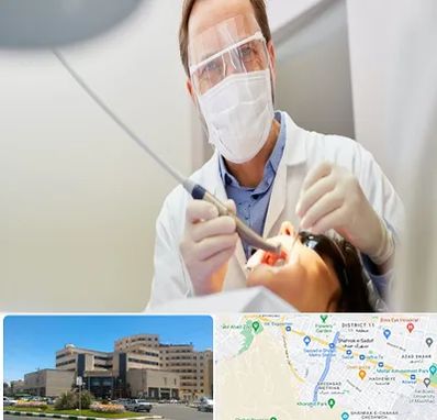 جراح لثه در صیاد شیرازی مشهد