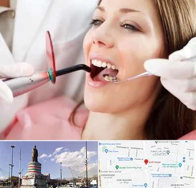 متخصص درمان ریشه دندان در کارگر جنوبی