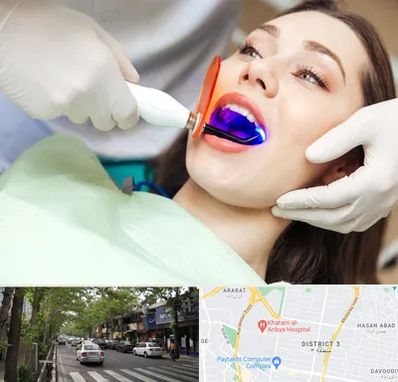 دندانپزشکی بدون درد در ظفر 
