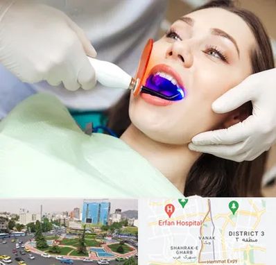 دندانپزشکی بدون درد در ونک 