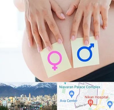 کلینیک تعیین جنسیت در آجودانیه 