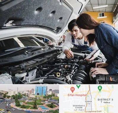 آموزشگاه تعمیرات خودروهای خارجی در ونک 