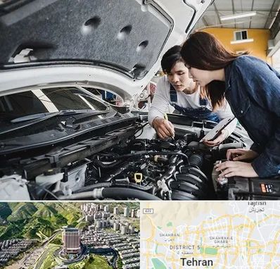 آموزشگاه تعمیرات خودروهای خارجی در شمال تهران 