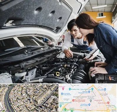 آموزشگاه تعمیرات خودروهای خارجی در شهرک غرب مشهد