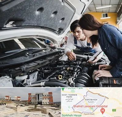 آموزشگاه تعمیرات خودروهای خارجی در حکیمیه 