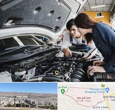 آموزشگاه تعمیرات خودروهای خارجی در شهرک گلستان شیراز