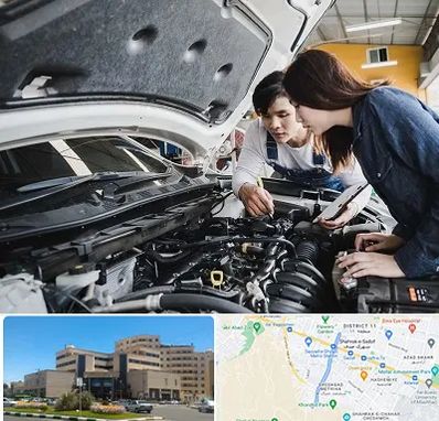 آموزشگاه تعمیرات خودروهای خارجی در صیاد شیرازی مشهد