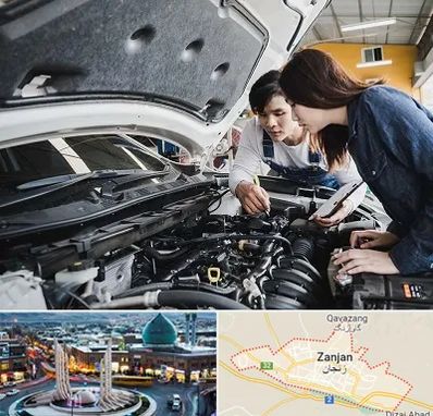 آموزشگاه تعمیرات خودروهای خارجی در زنجان