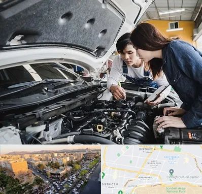 آموزشگاه تعمیرات خودروهای خارجی در تهرانپارس 