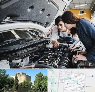 آموزشگاه تعمیرات خودروهای خارجی در مرداویج اصفهان