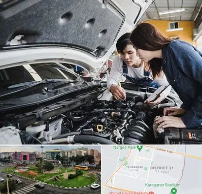 آموزشگاه تعمیرات خودروهای خارجی در تهرانسر 