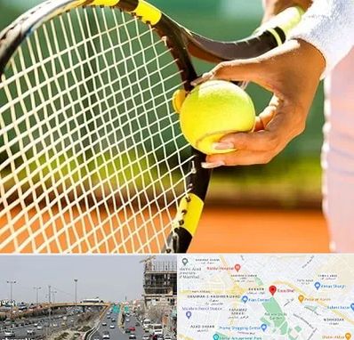 آموزشگاه تنیس در بلوار توس مشهد