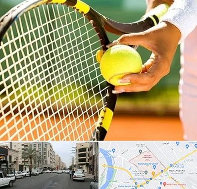 آموزشگاه تنیس در زیتون کارمندی اهواز